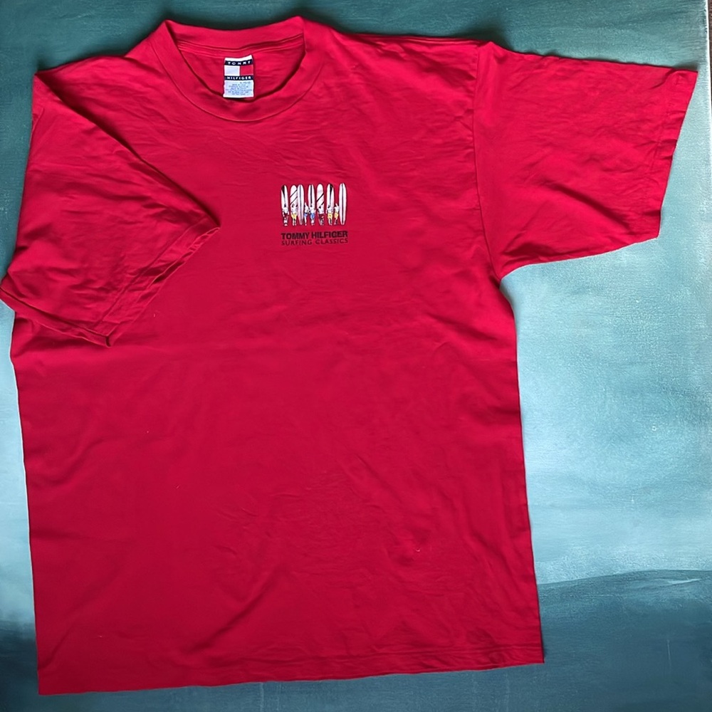 Tommy Hilfiger Vintage 90s T-Shirt Surfboards